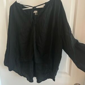 a new day Black Women's Blouse